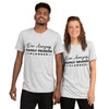 One Amazing Planner Black unisex Tri-blend t-shirt