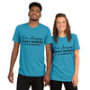 One Amazing Planner Black unisex Tri-blend t-shirt