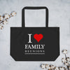 I love Family reunion Large tote bag - thatfamilyreunionchick