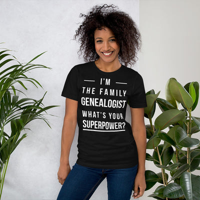 I'M The Family Genealogist Unisex T-Shirt