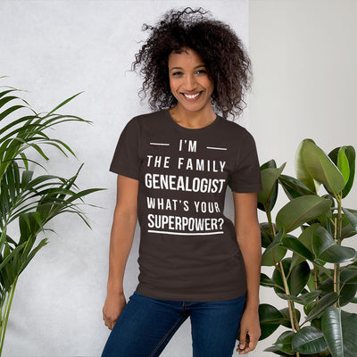 I'M The Family Genealogist Unisex T-Shirt