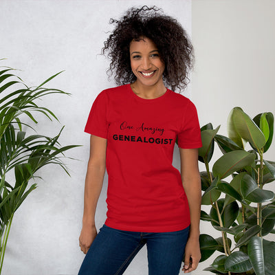 One Amazing Genealogist Unisex T-Shirt