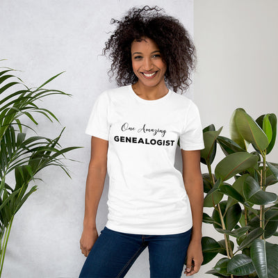 One Amazing Genealogist Unisex T-Shirt